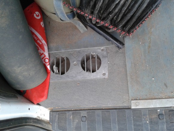 Gas Be- und Entlüftung