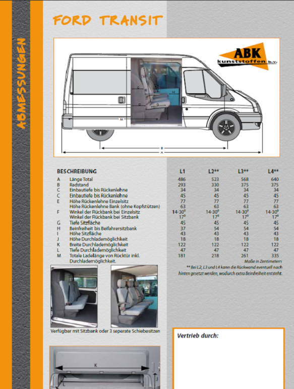 MultiCab Ford Transit